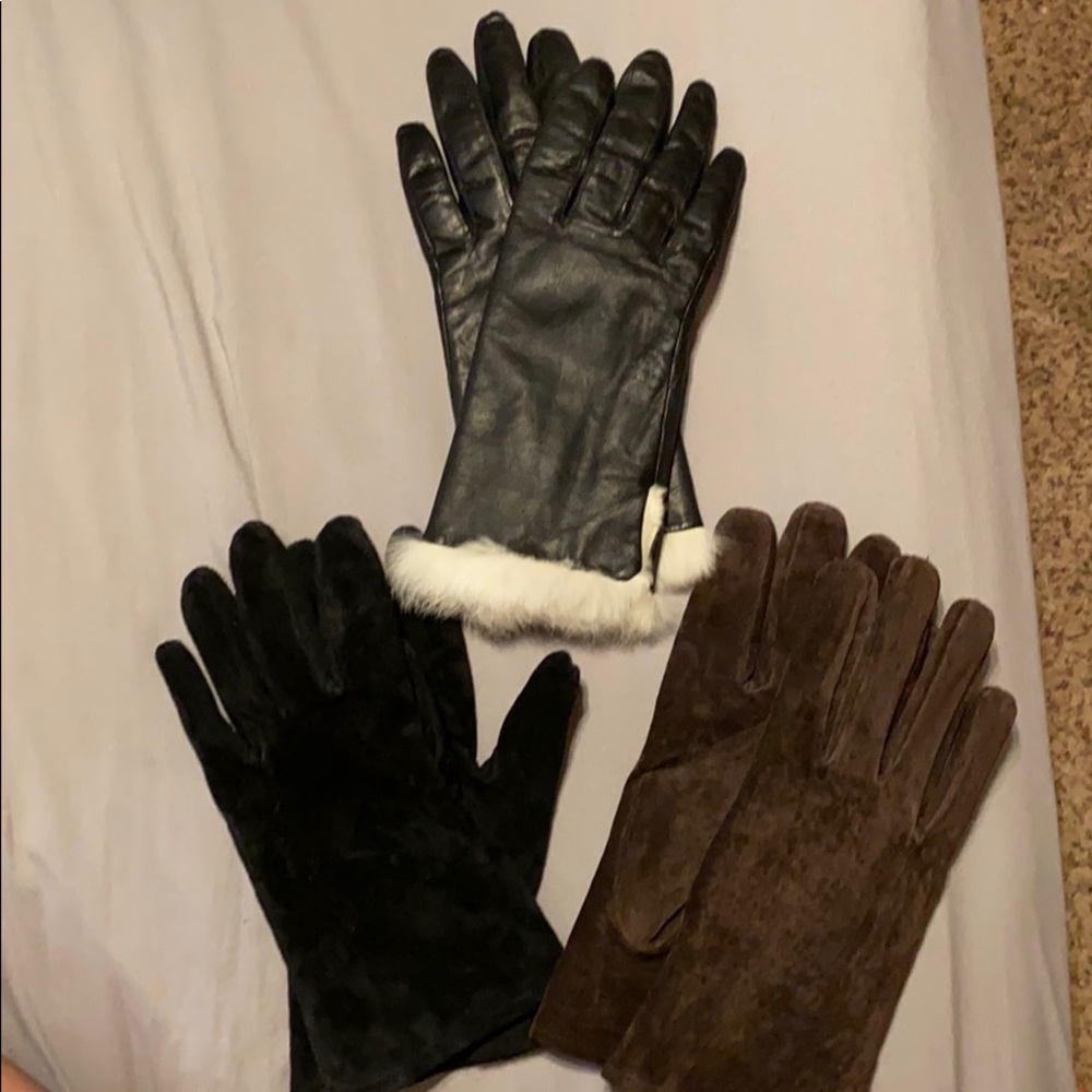 3Pairs winter gloves